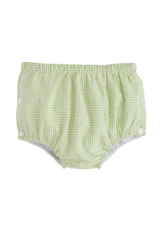 Jam Panty Green Seersucker Gingham