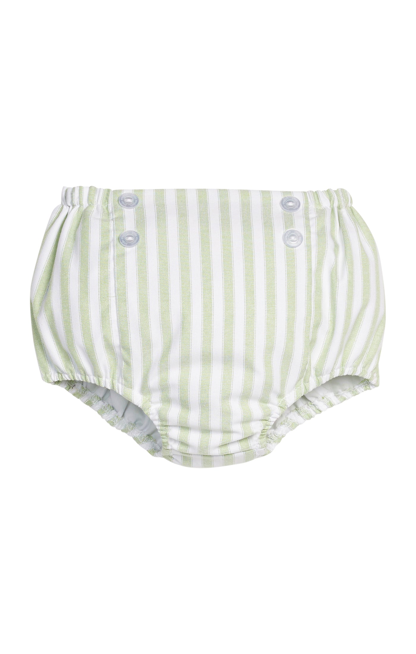 Button Front Diaper Cover Meriwether Stripe