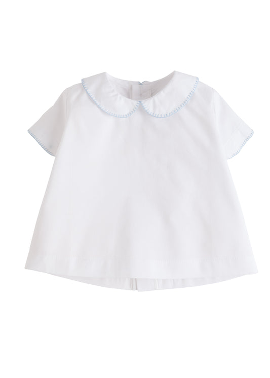 Whipstitch Day Shirt Blue
