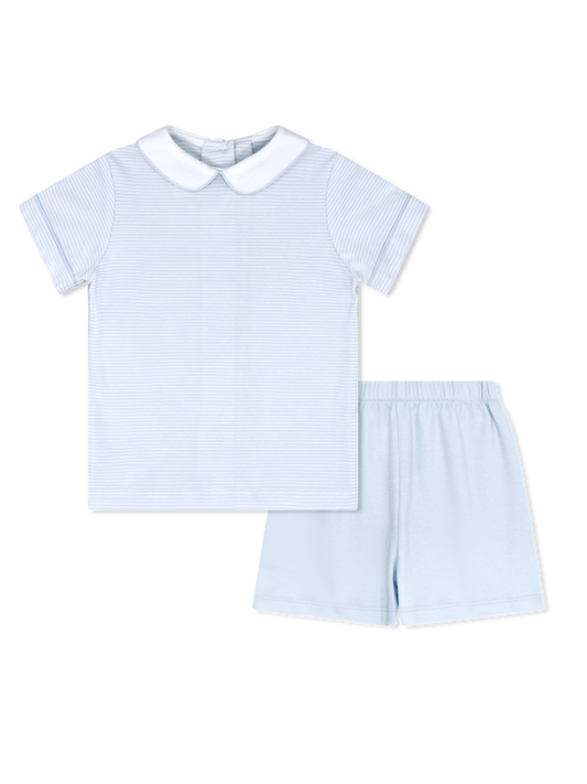 Sibley Short Set Louisville Light Blue Ministripe