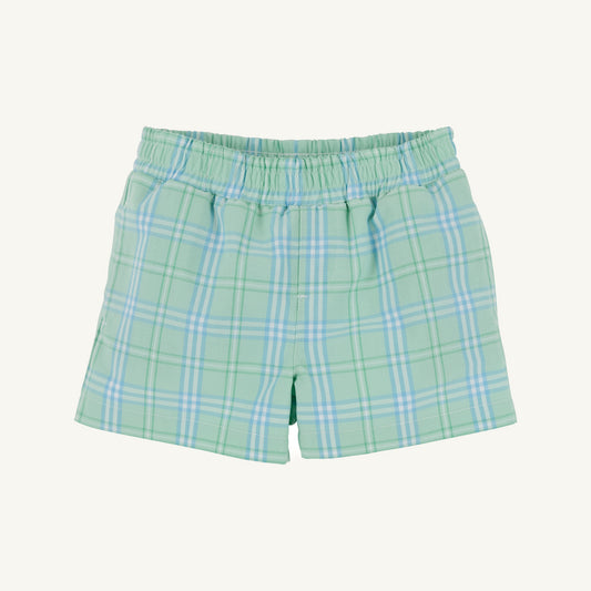 Sheffield Shorts Pelham Bay Plaid Green