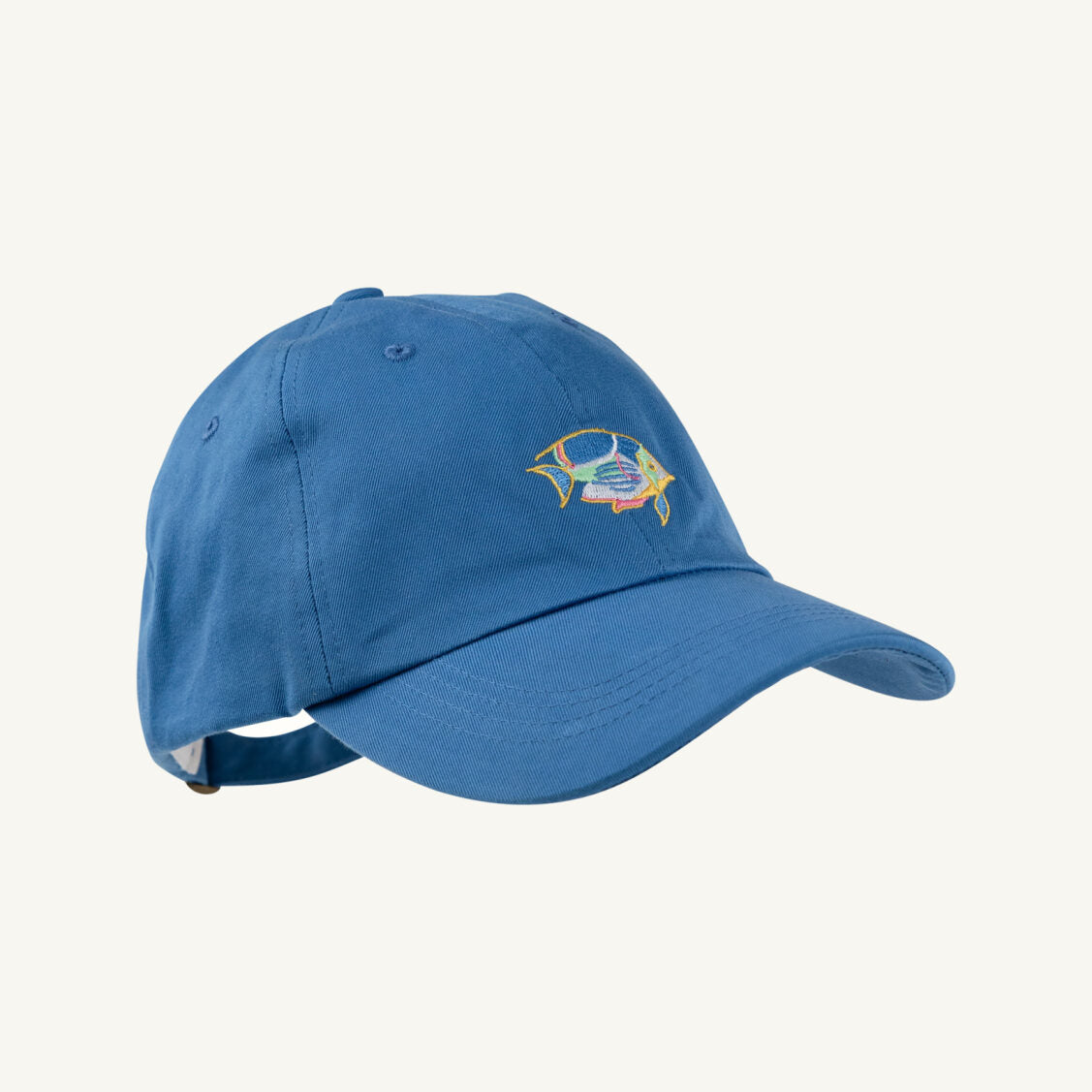 Covington Cap Cotton Twill Wood Boat Blue/Fish
