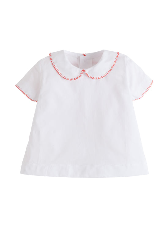 Whipstitch Day Shirt Red