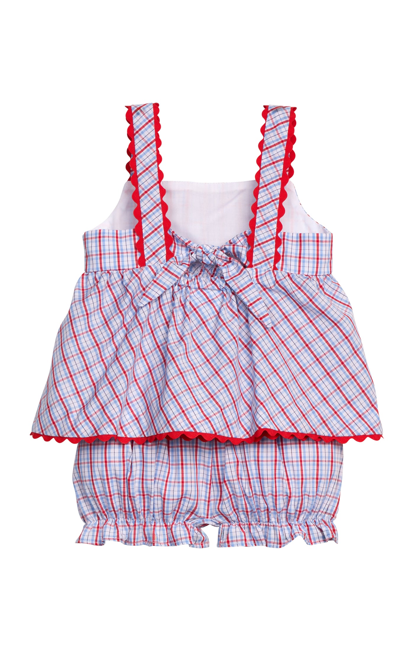 Evie Bloomer Set Patriotic Plaid