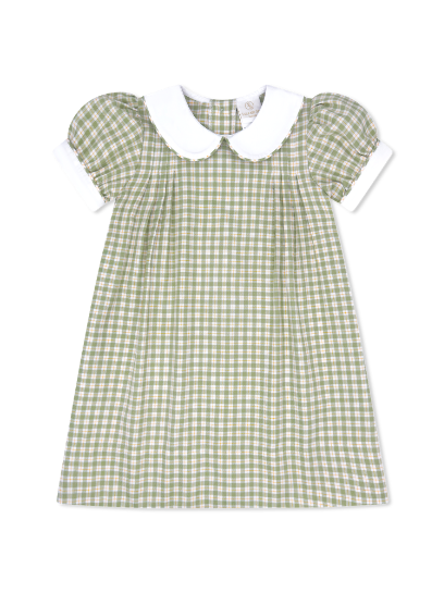 Perfectly Pleated Dress Pinecrest Plaid