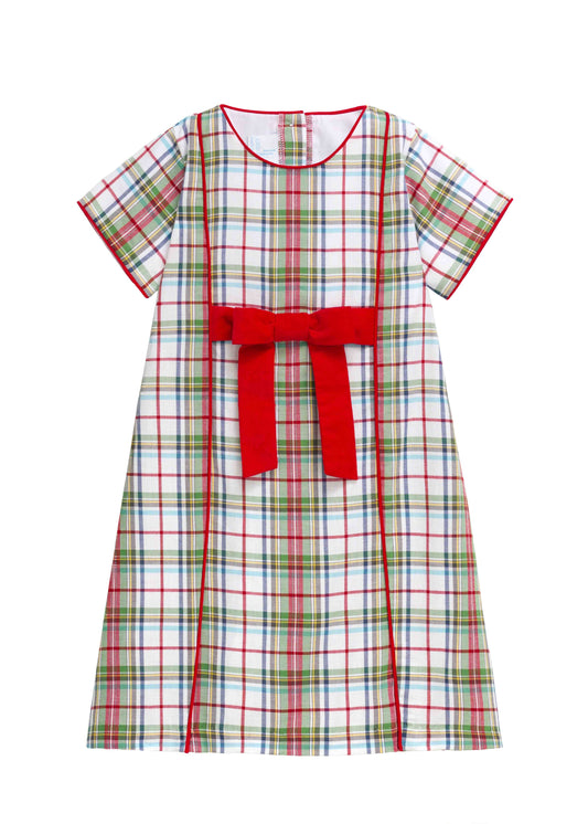 Cora Dress Douglas Plaid