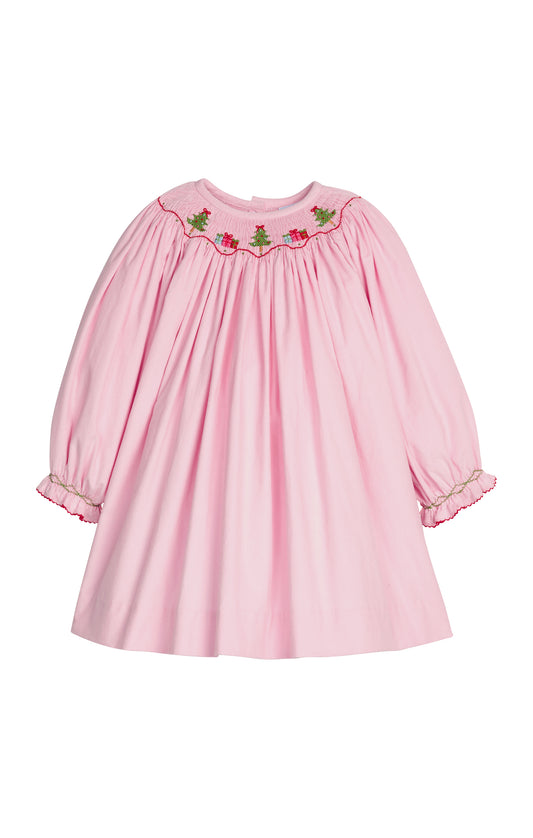 Smocked Bishop Dress Holly Days