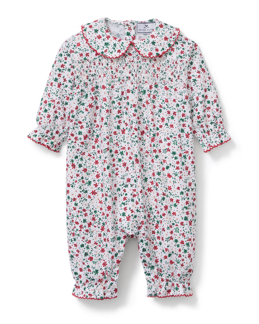 Baby's Twill Sabine Romper Winter Garden