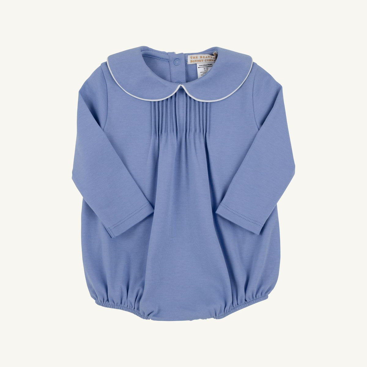 Long Sleeve Boone Bubble Periwinkle & White