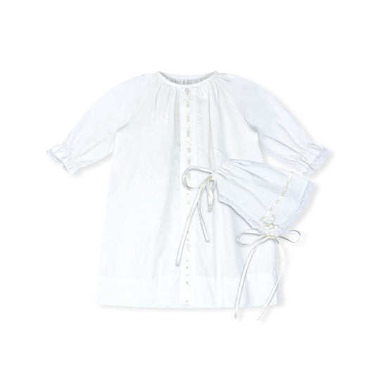 Original Daygown Set Blessings White Batiste, Ecru