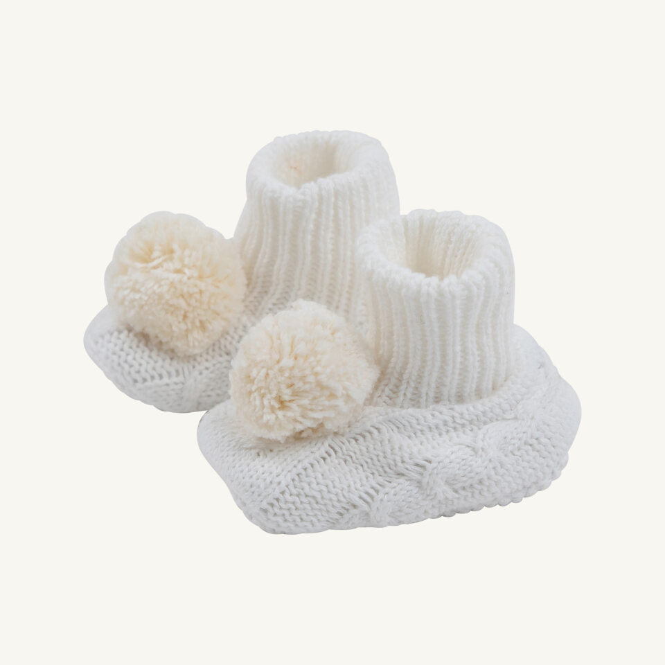Bryer Bootie Worth Avenue White Palmetto Pearl
