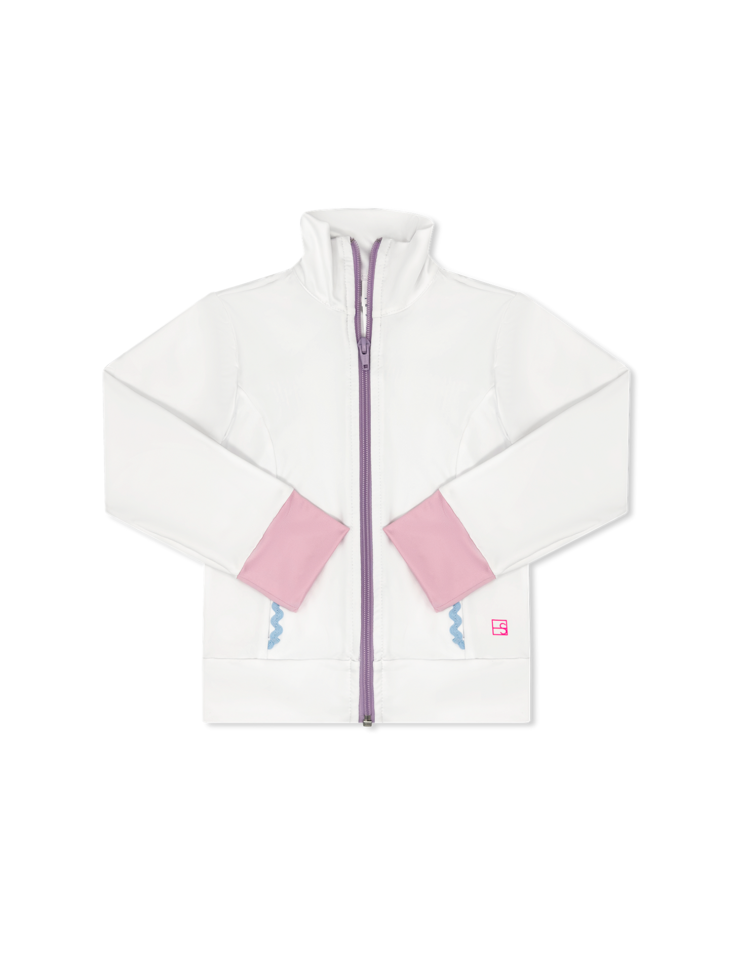 Juliet Jacket Pure Coconut/Cotton Candy Pink/Cotton Candy Blue