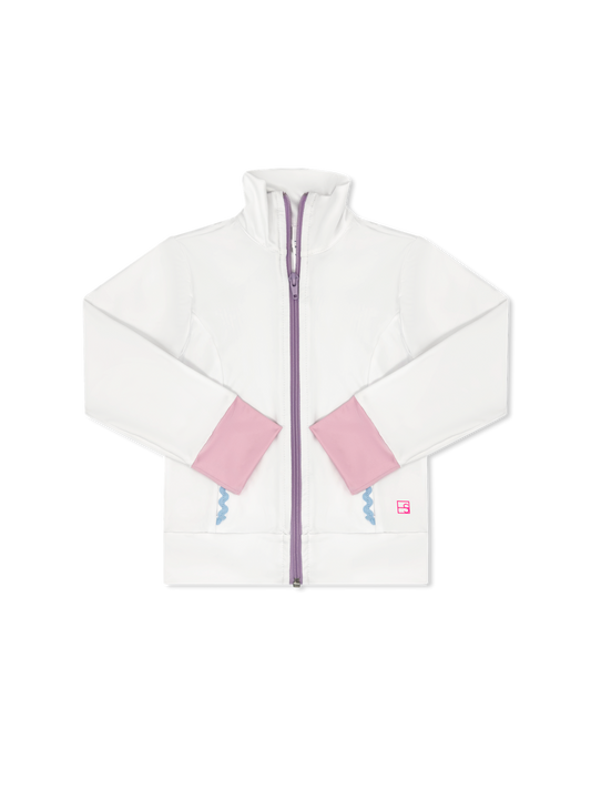 Juliet Jacket Pure Coconut/Cotton Candy Pink/Cotton Candy Blue