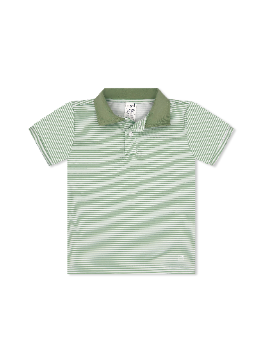Parker Polo Pistachio Green Ministripe/Pistachio Green