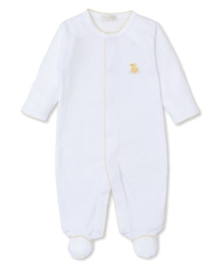 Premier Ducklin-Footie White/Yellow