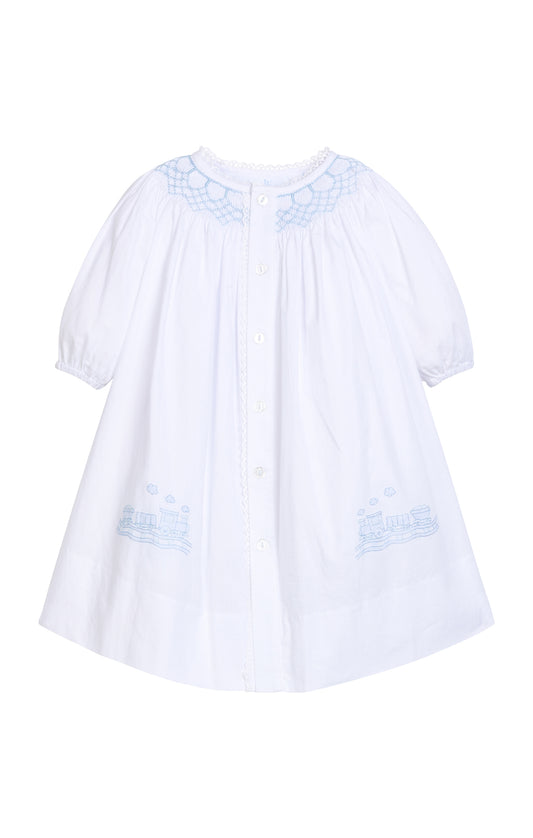 Smocked Heirloom Gown Trains
