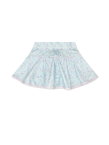 Quinn Skort Frosted Floral/Petal Purple Minigingham