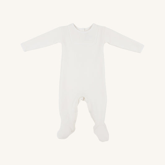 Rock Me Romper Palmetto Pearl Worth Ave White