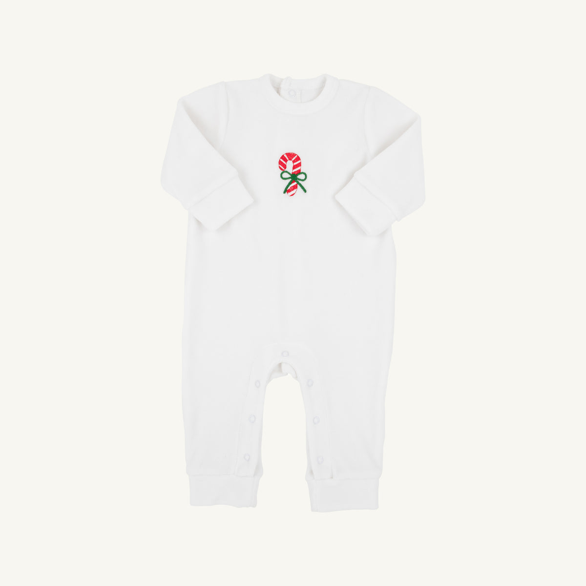 Paxton Playsuit Palmetto Pearl Candy Cane