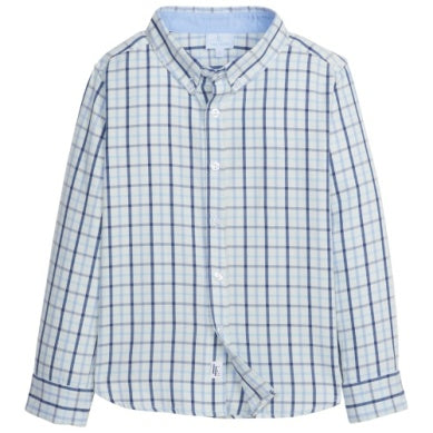 Button Down Shirt Blue Ridge Plaid