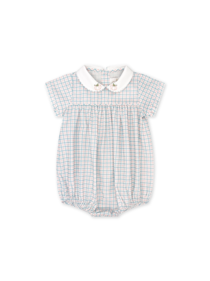 Covington Bubble Countryside Plaid Woven Pumpkin Collar