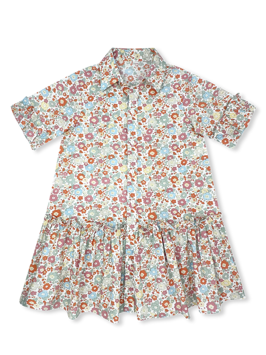 Darcy Dropwaist Dress Whimsy Blooms
