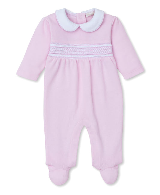 CLB Punto Ingles Footie Pink