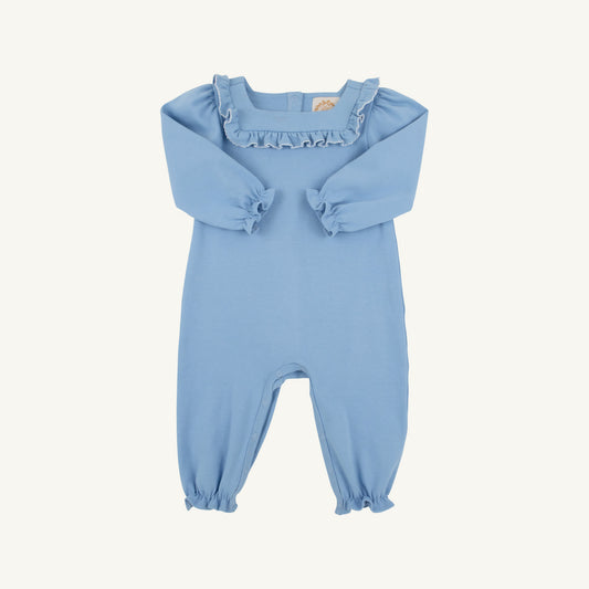 Darla Day Romper Sarasota Sky Worth Ave White