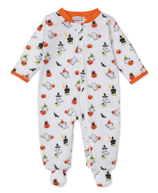 Ghostly Cheer Footie with Zipper