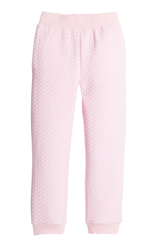 Classic Quilted Jogger Light Pink