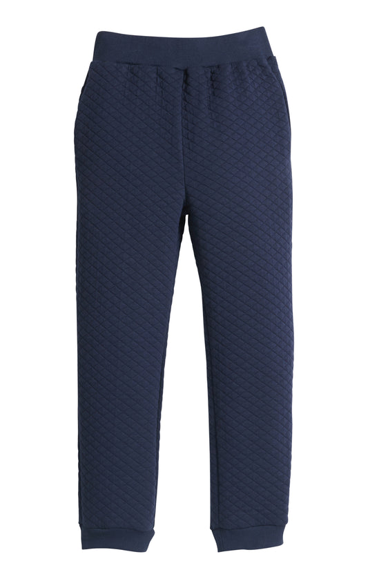 Classic Quilted Jogger Navy