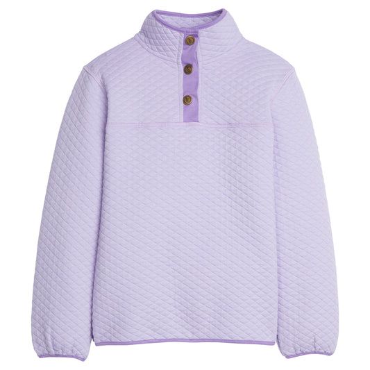Classic Quilted Pullover Lavender/Lilac