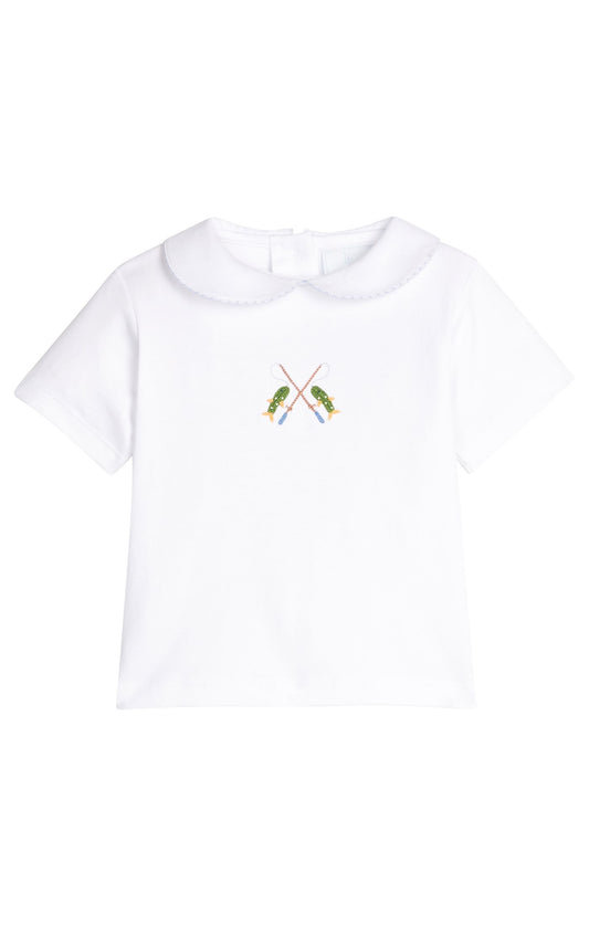 Crochet Peter Pan Shirt Fishing Rod