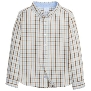 Button Down Shirt Brownfield Plaid