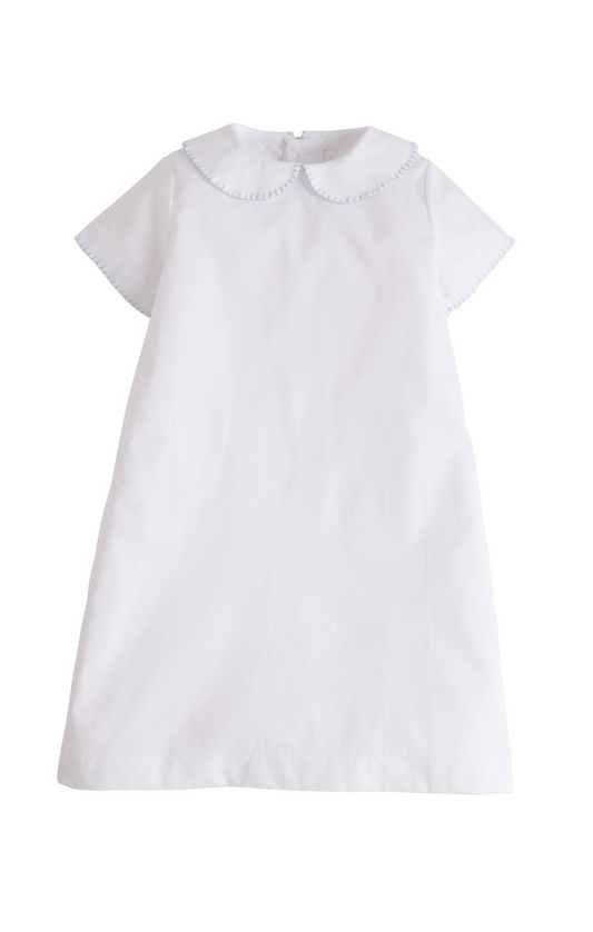 Whipstitch Day Gown Blue