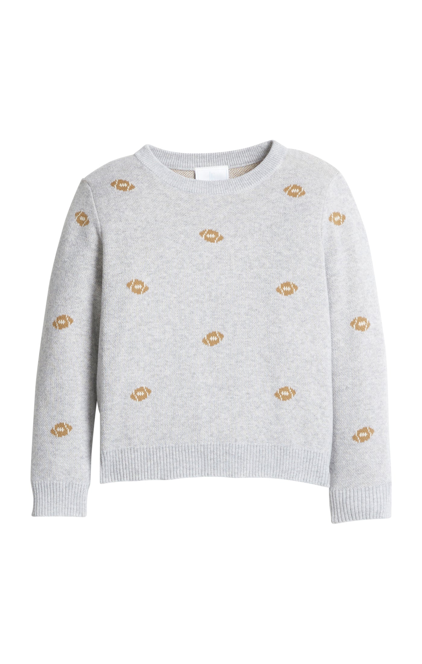 Intarsia Sweater Multi Football