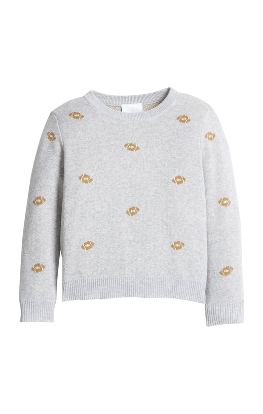 Intarsia Sweater Multi Football