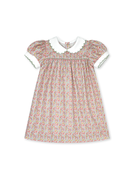 Memory Making Scallop Dress Autumn Garden