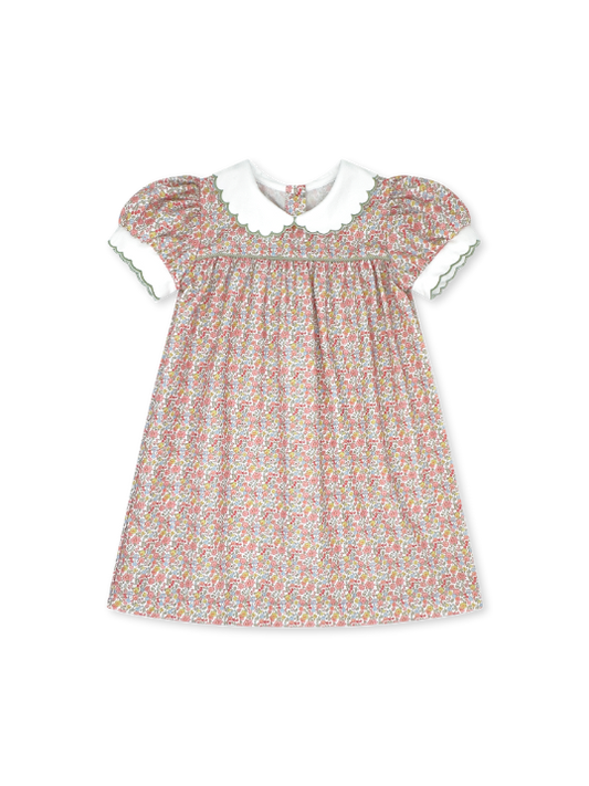 Memory Making Scallop Dress Autumn Garden