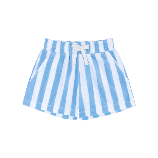 Boys Bay Stripe French Terry Short