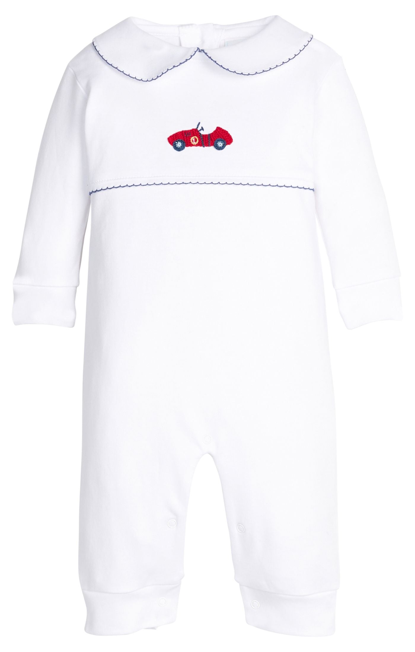 Crochet Playsuit Race Car
