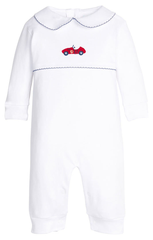 Crochet Playsuit Race Car
