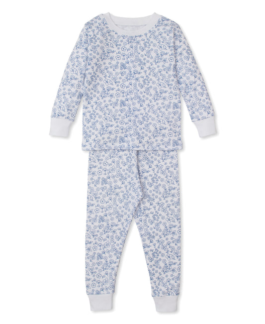 PJ's Fall Flower Navy Pajama Set Snug