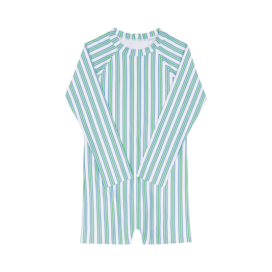 Unisex Tamarin Stripe Rashguard One Piece