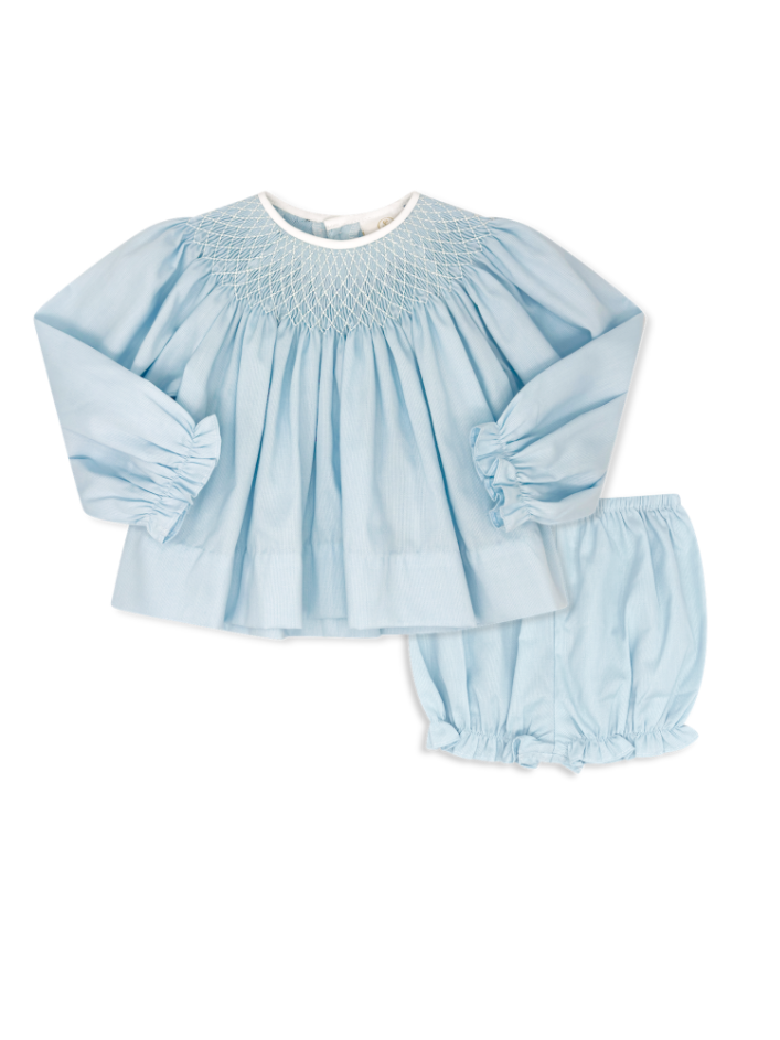 Betsy Bloomer Set Long Sleeve Birmingham Blue