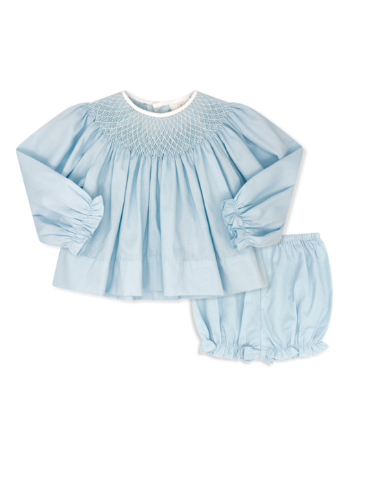 Betsy Bloomer Set Long Sleeve Birmingham Blue