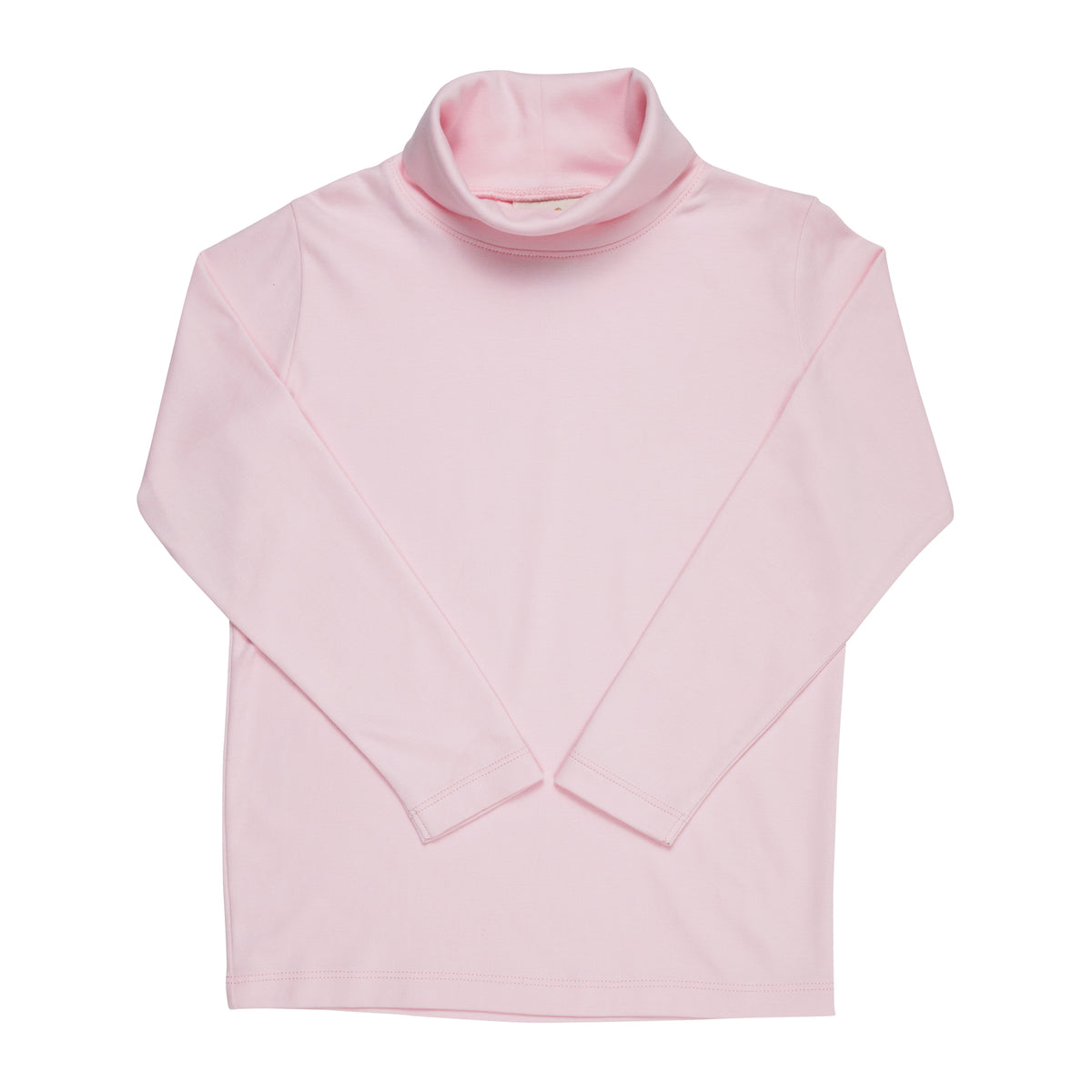 Tatum's Turtleneck Onesie Neck Snaps Palm Beach Pink