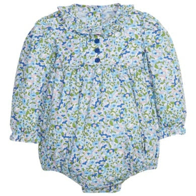 Leland Floral Pleated Caroline Bubble