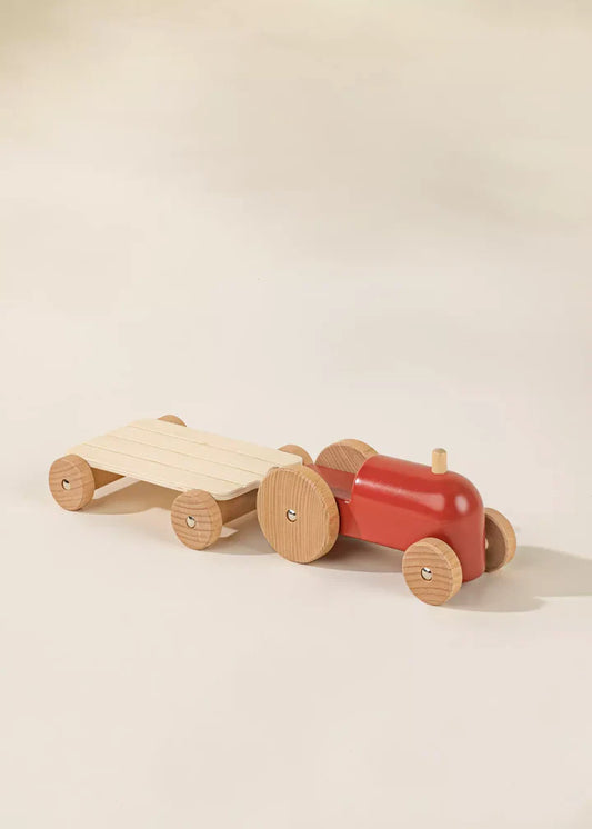 Wooden Farm Tractor